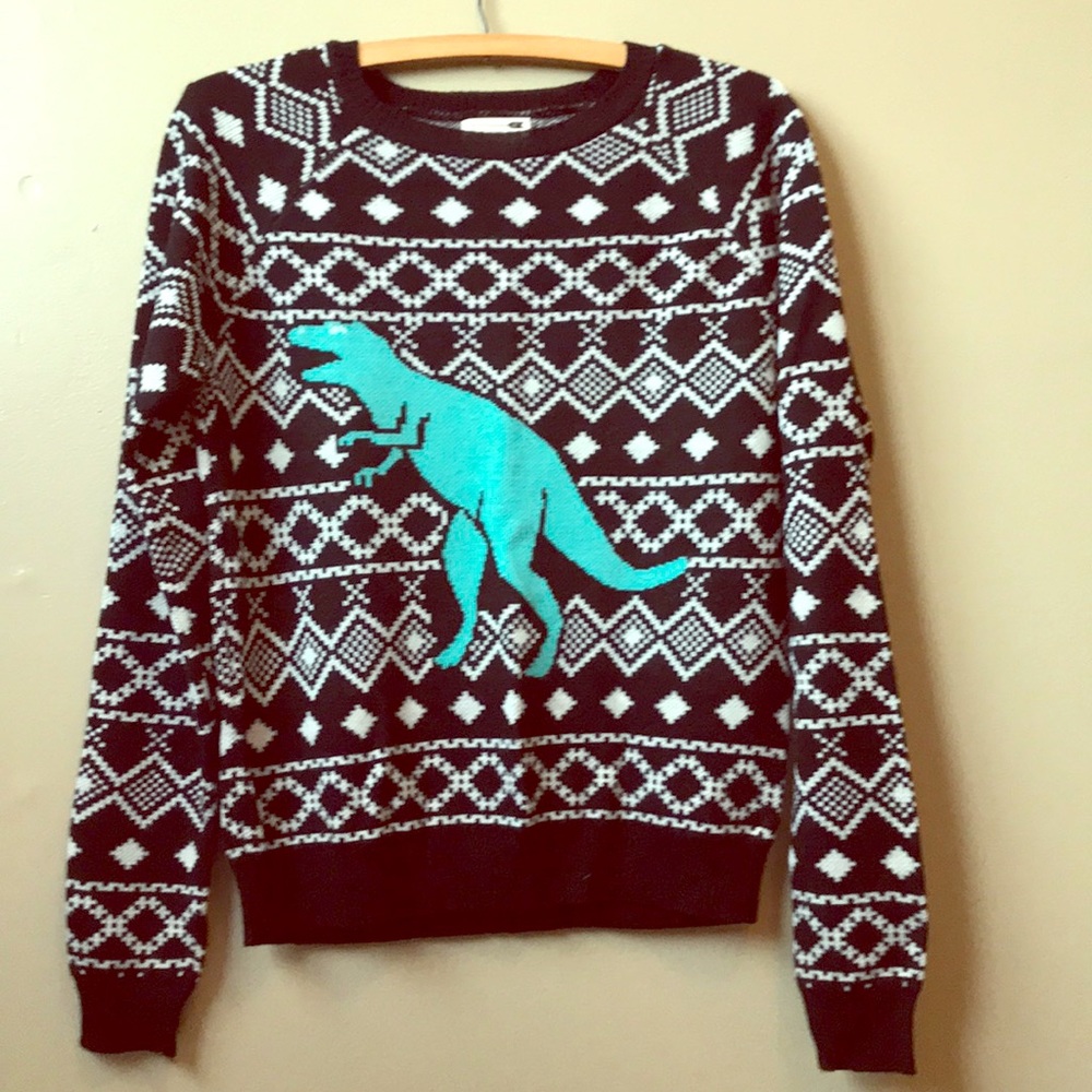 L. A. Hearts Dino Sweater